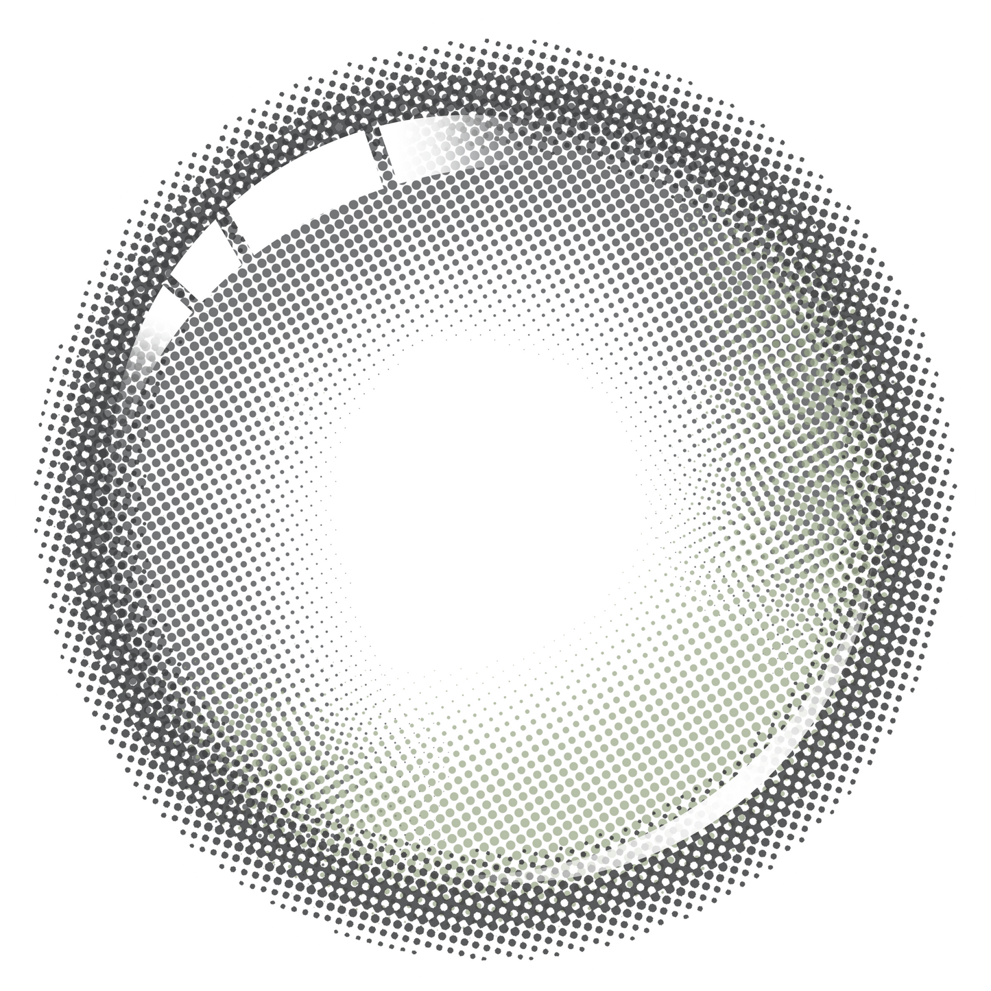 PUDDING BARRIEYES Aurora Gray | 1 Day, 6 Pcs