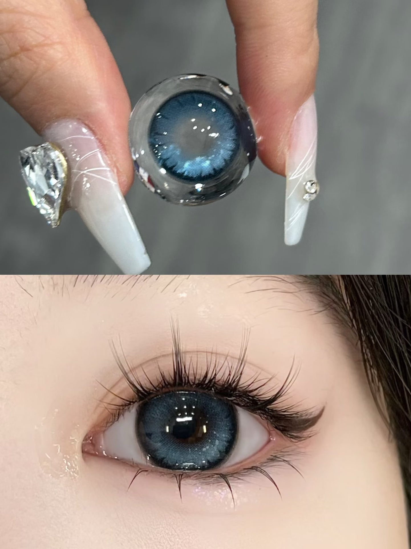 PUDDING Monica Mor Luya Blue 暗夜魔法 | 1 Year, 1 Pc x 2