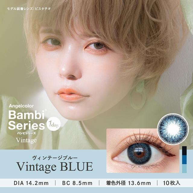 PUDDING Bambi Vintage Blue | 1 Day, 10 Pcs