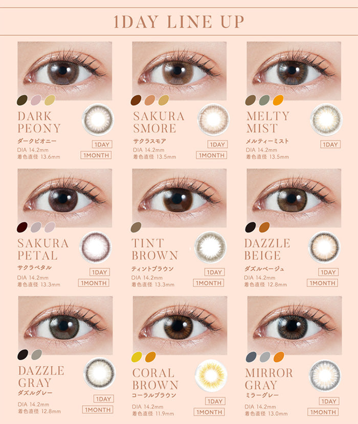 PUDDING MOLAK Dazzle Gray | 1 Day, 10 Pcs